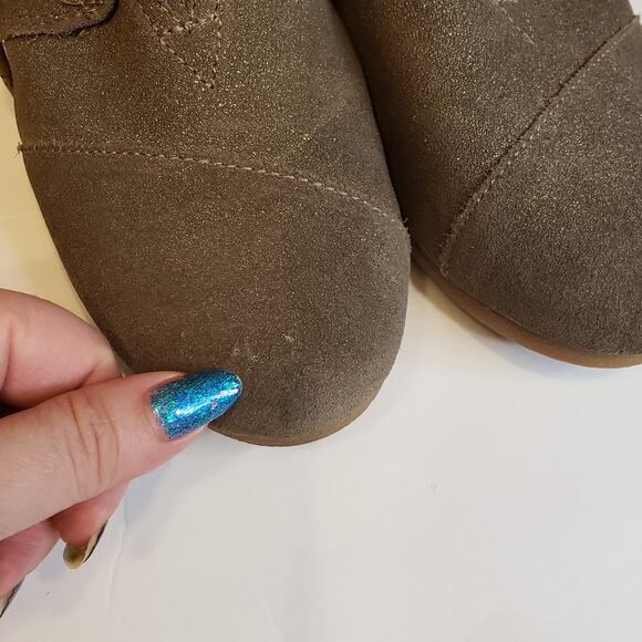 Toms Gold Kala Wedge Heel Bootie Women's 9 - Picture 10 of 10